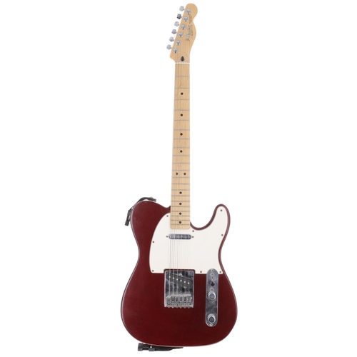 659 - 2004 Fender Standard Telecaster electric guitar, made in Mexico; Body: midnight wine metallic, surfa... 