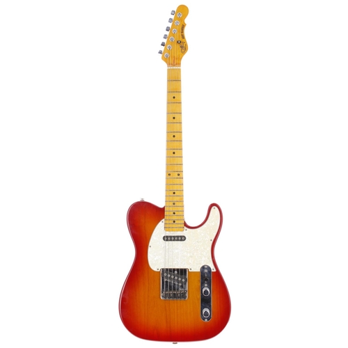 667 - 2005 G&L ASAT Classic electric guitar, made in USA; Body: cherry sunburst finish; Neck: maple; F... 