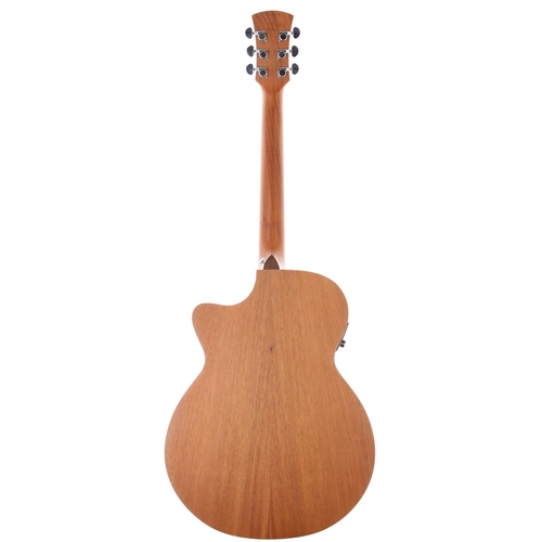 679 - 2014 Faith Naked Series Venus Cutaway electro-acoustic guitar; Back and sides: mahogany; Top: natura... 