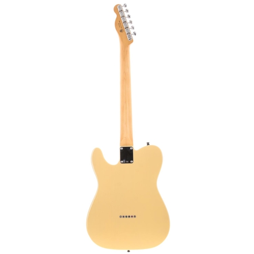 686 - 2021 Fender Noventa Telecaster electric guitar, made in Mexico; Body: butterscotch finish; Neck: map... 