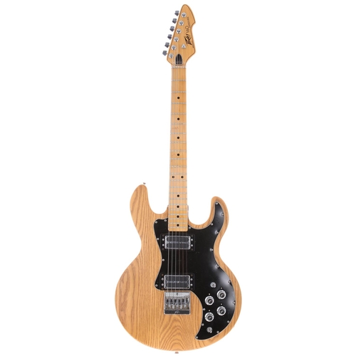 708 - Peavey T-60 electric guitar, made in USA, circa 1980; Body: natural ash; Neck: maple; Fretboard: map... 