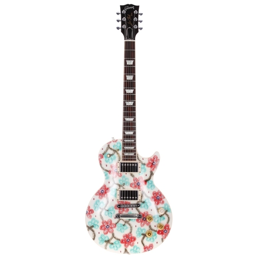 710 - 1996 Gibson George St. Pierre Tie Dye Les Paul Standard Limited Edition electric guitar, made in USA... 