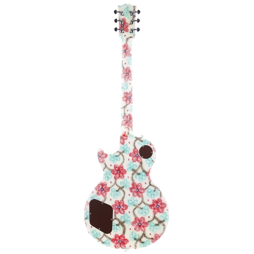 710 - 1996 Gibson George St. Pierre Tie Dye Les Paul Standard Limited Edition electric guitar, made in USA... 