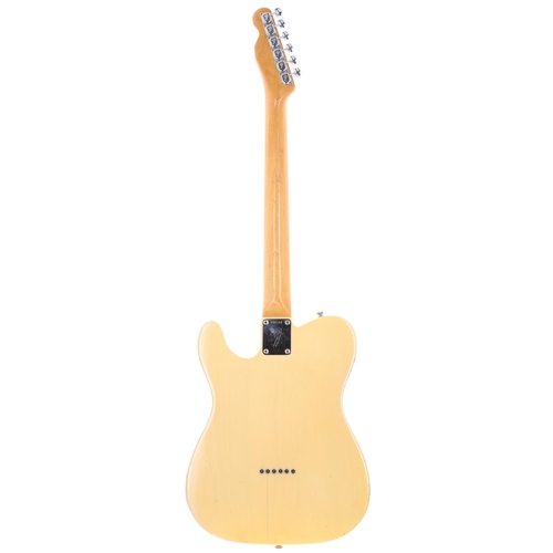 714 - 1968 Fender Telecaster electric guitar, made in USA; Body: blonde finish, neck pickup cavity enlarge... 