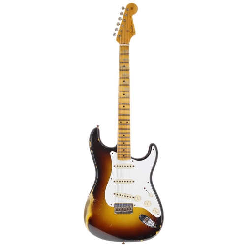 727 - 2021 Fender Custom Shop Troposphere Stratocaster Relic Limited Edition electric guitar, made in USA;... 