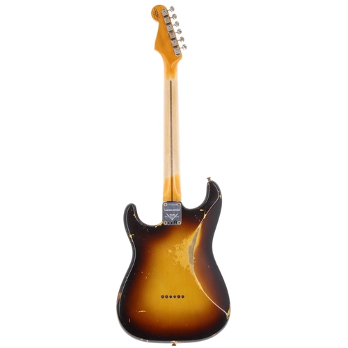 727 - 2021 Fender Custom Shop Troposphere Stratocaster Relic Limited Edition electric guitar, made in USA;... 