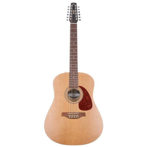 752 - Seagull Coastline Cedar 12 twelve string acoustic guitar, made in Canada; Back and sides: cherry woo... 