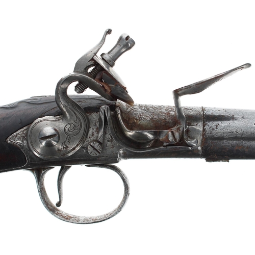 1089 - Queen Anne flintlock pistol by Wilson, London, 5.5