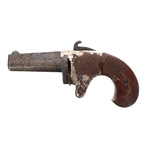 1103 - Colt No.2 2nd Model Derringer in the original oak box, circa 1870-1890, .41 calibre, with markings '... 