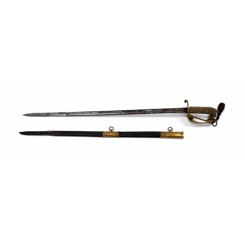 1121 - Royal Navy 1827 pattern Officers sword, the 31