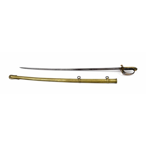 1125 - Victorian 1822 pattern Officer's sword, the 32