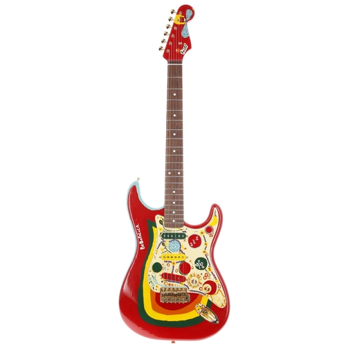 764 - Kid's by Hiroshi Kido 'Rocky' Replica electric guitar, made in Japan, within original gig bag*A rare... 