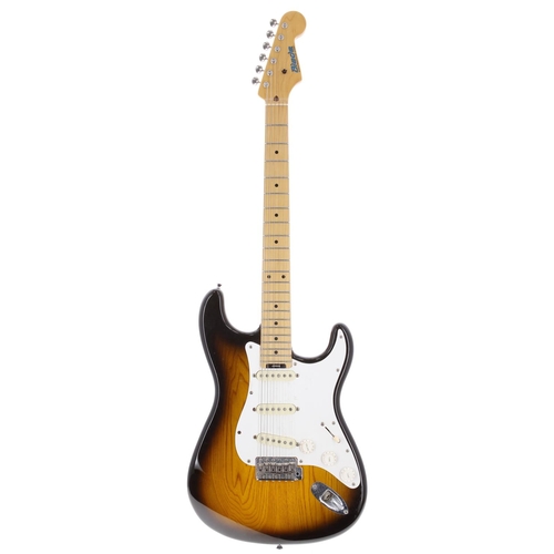 765 - 1990s Levinson Blade Texas Vintage 50s electric guitar, made in Japan; Body: two-tone sunburst finis... 