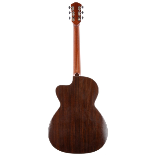 768 - 2016 Brook Torridge Custom electro-acoustic guitar, made in England; Back and sides: Indian rosewood... 