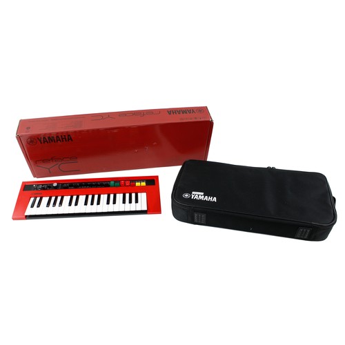 1990 - Yamaha Reface YC mobile mini keyboard, boxed with additional gig bag*Please note: Gardiner Houlgate ... 