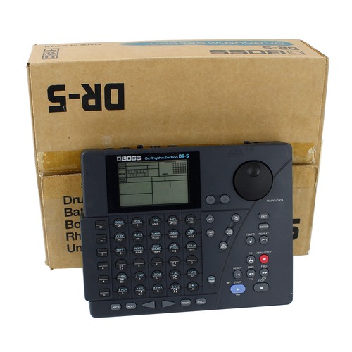 2006 - Boss DR-5 Dr Rhythm section drum machine, boxed*Please note: Gardiner Houlgate do not guarantee the ... 