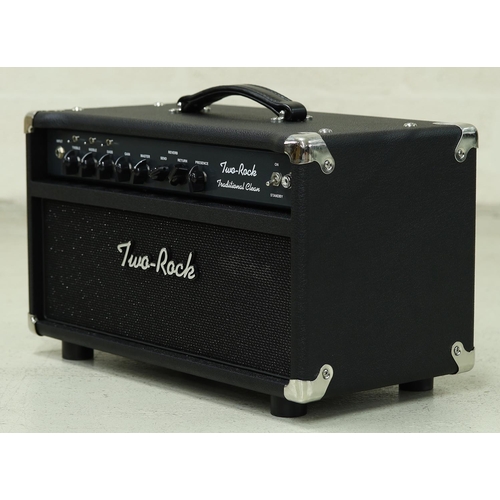 1201 - Two Rock Amplification Traditional Clean guitar amplifier head, made in USA, ser. no. 279, with orig... 