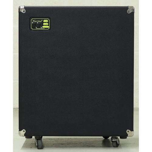 1264 - Harma 4x10 320 watt 8 ohm guitar amplifier speaker cabinet, made by Trace Elliot, circa 2008, fitted... 