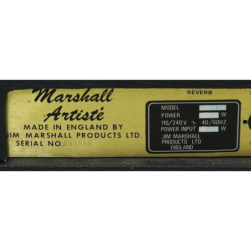 1308 - 1976 Marshall JMP Artiste 2068 guitar amplifier head, made in England*Please note: Gardiner Houlgate... 