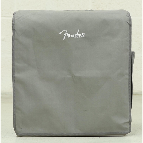 1203 - Fender Acoustic SFX acoustic guitar amplifier, with dust cover*Please note: Gardiner Houlgate do not... 