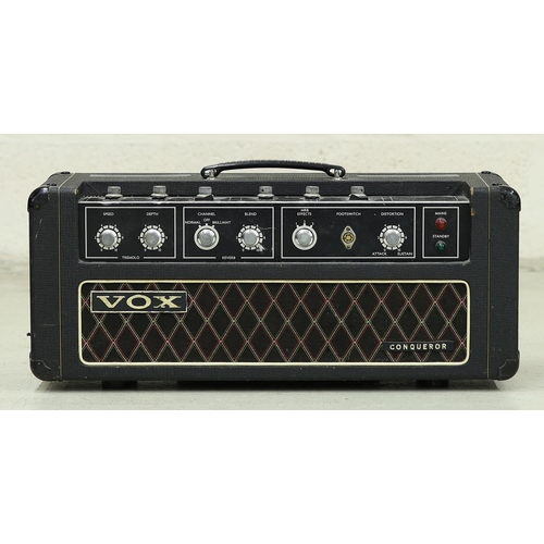 1223 - Late 1960s Vox Solid State Conqueror guitar amplifier head, made in England*Please note: Gardiner Ho... 