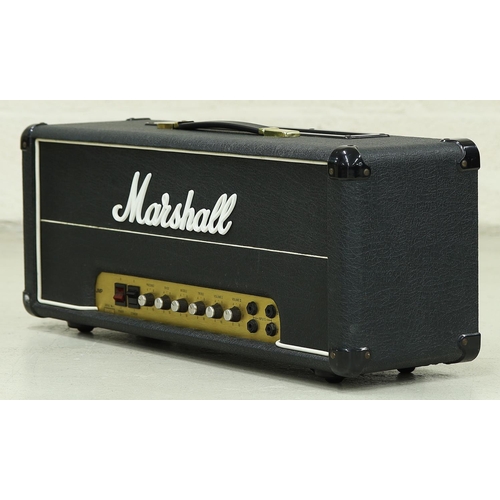 1233 - 1980 Marshall JMP 1992 Super Bass 100 watt Mk II guitar amplifier head, made in England, with dust c... 