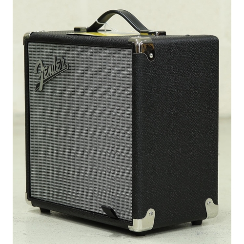 1235 - Fender Rumble 15 guitar amplifier, boxed*Please note: Gardiner Houlgate do not guarantee the full wo... 