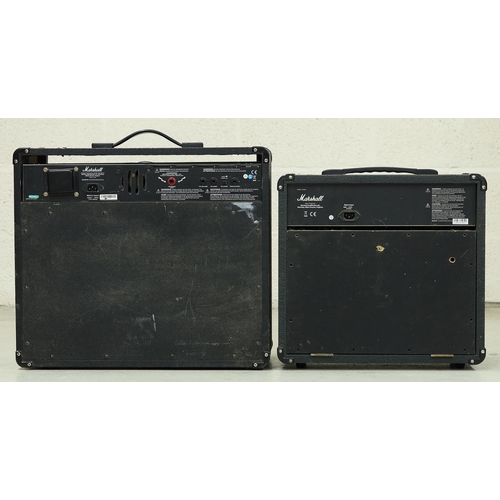 1237 - 2006 Marshall AVT20X guitar amplifier; together with a Marshall MG100DFX guitar amplifier in need of... 