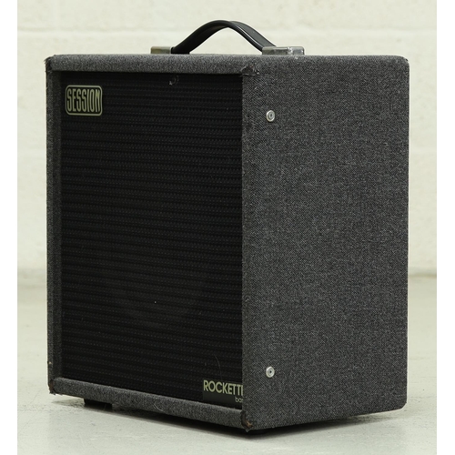 1250 - Session Rockette bass guitar amplifier, with footswitch and dust cover*Please note: Gardiner Houlgat... 