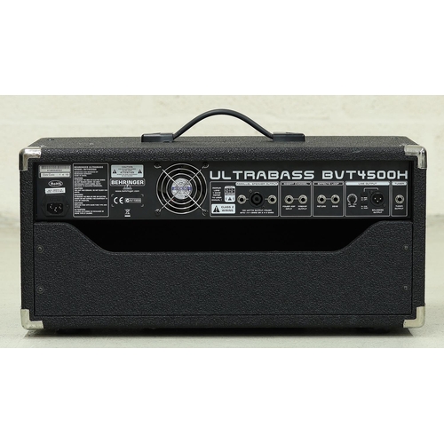 1274 - Behringer BVT4500H Ultrabass guitar amplifier head*Please note: Gardiner Houlgate do not guarantee t... 