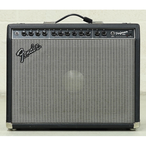 1278 - Fender Performer 1000 guitar amplifier, made in USA, fitted with JBL D120F orange speaker, with dust... 