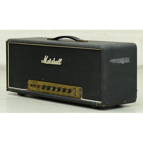 1280 - 1973 Marshall JMP Lead & Bass 50 1964 guitar amplifier head, made in England*Please note: Gardin... 