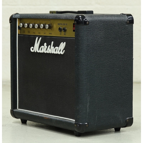 1282 - 1990 Marshall Master Lead 30 5010 guitar amplifier, made in England*Please note: Gardiner Houlgate d... 