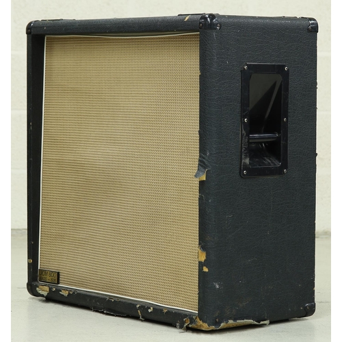 1284 - 1980s Marshall JCM 800 1935B bass 4x12 guitar amplifier speaker cabinet, made in England*Please note... 