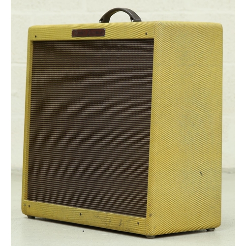 1285 - Fender '59 Bassman Ltd re-issue guitar amplifier, made in USA, within fitted heavy duty flight case ... 