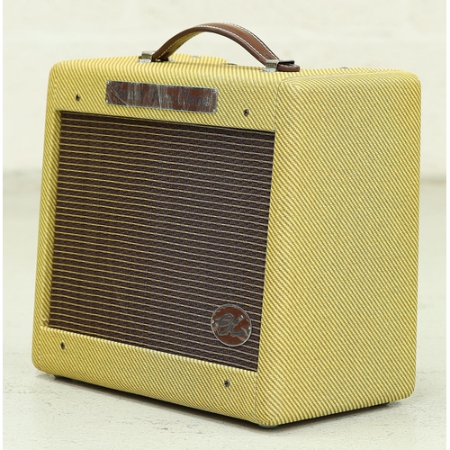 1300 - Fender EC Vibro Champ Eric Clapton guitar amplifier, made in USA, with original dust cover*Please no... 