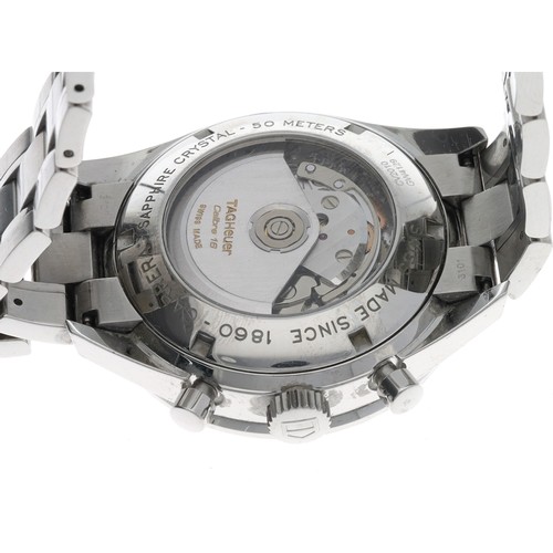 49 - Tag Heuer Carrera Chronograph automatic stainless steel gentleman's wristwatch, reference no. CV2010... 