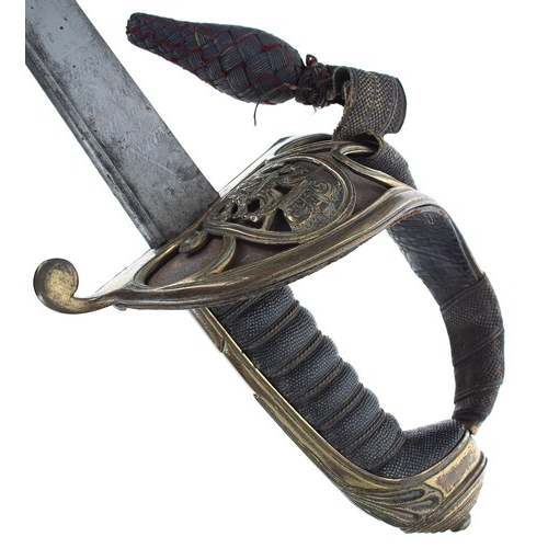 1119 - Scottish Highland Infantry basket hilt sword, the 32