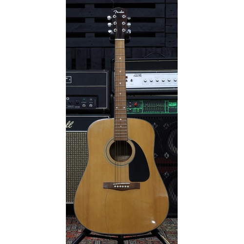 1012 - Fender DG-3 acoustic guitar, with hard case