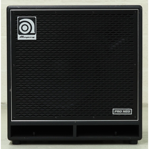 1383 - Ampeg Pro Neo PN-115HLF bass amplifier speaker cabinet*Please note: Gardiner Houlgate do not guarant... 