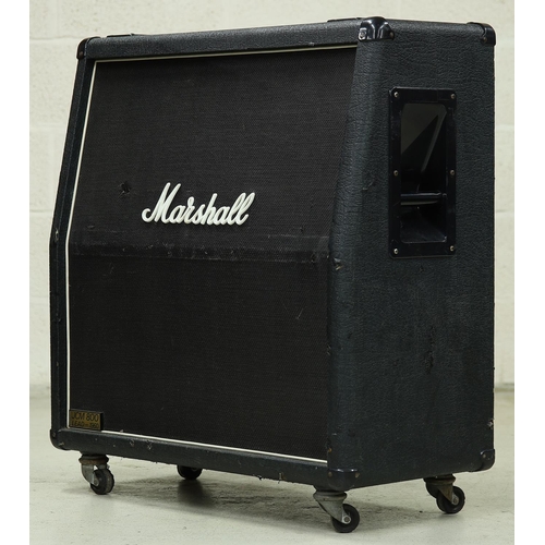 1361 - 1980s Marshall JCM 800 Lead 1960A guitar amplifier speaker cabinet, made in England*Please note: Gar... 