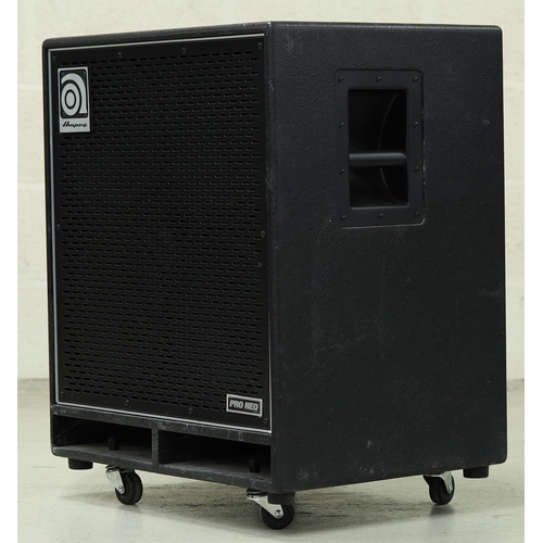 1384 - Ampeg Pro Neo PN-410HLF guitar amplifier speaker cabinet*Please note: Gardiner Houlgate do not guara... 