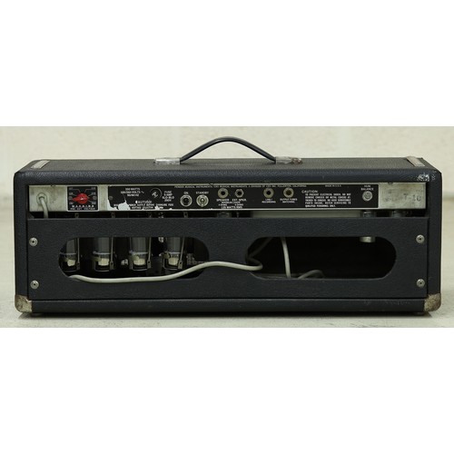 1260 - 1978 Fender Bassman 135 guitar amplifier head, made in USA, within Packhorse flight case*Please note... 