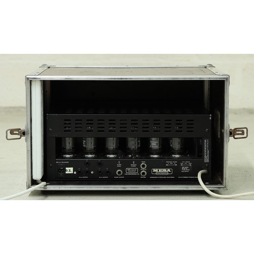 1263 - 1990 Mesa Boogie Bass 400+ bass guitar amplifier rack unit, fitted within a Thon rack flight case*Pl... 