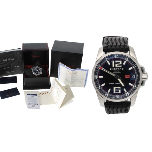 65 - RECENTLY SERVICED IN APRIL 2024 - Chopard 1000 Miglia Grand Turismo XL automatic stainless steel gen... 