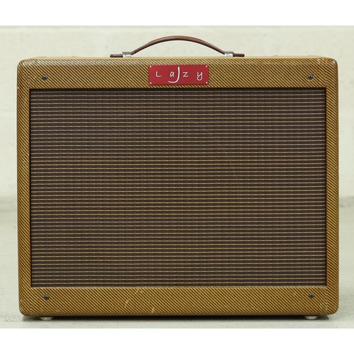 1354 - 2013 Lazy J J-20 Reverb/Trem guitar amplifier, with footswitch*Please note: Gardiner Houlgate do not... 