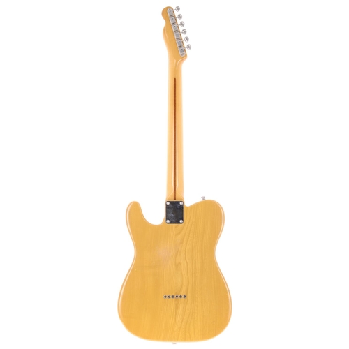 788 - Squier by Fender JV Telecaster electric guitar, made in Japan, circa 1983; Body: trans butterscotch ... 