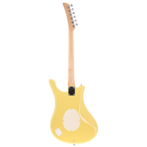 791 - 2000 Yamaha SGV300 Flying Samurai electric guitar; Body: Canary Yellow finish, dings and small blemi... 