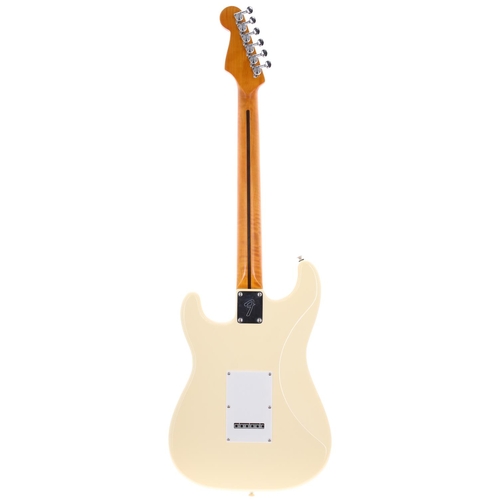 881 - Custom build S-Type electric guitar; Body: blonde finished Strat Type body; Neck: figured maple C pr... 