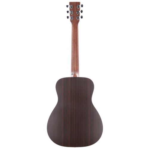 883 - C.F. Martin LX1RE Little Martin electro-acoustic travel guitar, made in Mexico, with SKB hard case a... 